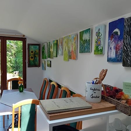 Czytelnia W Sadzie Villa Krzykawka Luaran gambar